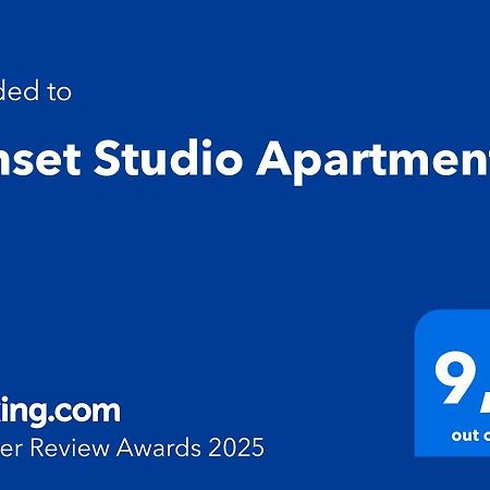 Sunset Studio Apartment Попрад Экстерьер фото